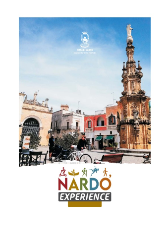 titolo immagine Immagine di Avviso Pubblico per l'acquisizione di manifestazioni di interesse per un programma integrato di iniziative/eventi orientati al turismo esperienziale e/o sostenibile denominato NARDO' EXPERIENCE